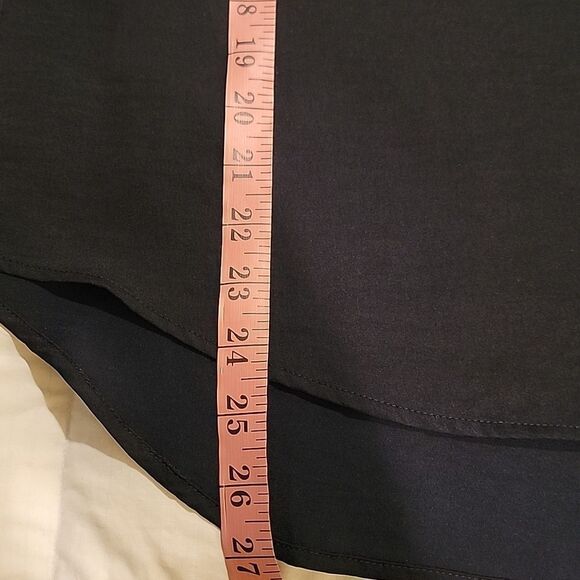 Chico's Black Silky Feel Cap Sleeve T Shirt Sz Small - Picture 8 of 9